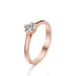 Pierścionek diament